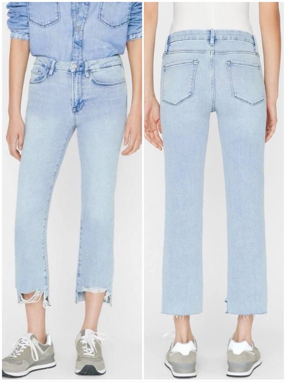 Frame Denim Le Crop Mini Boot